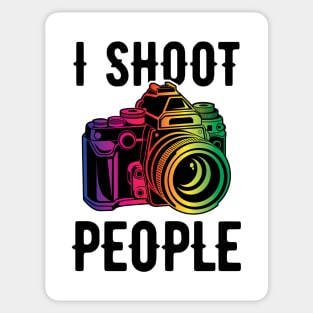 I Shoot People Sticker
